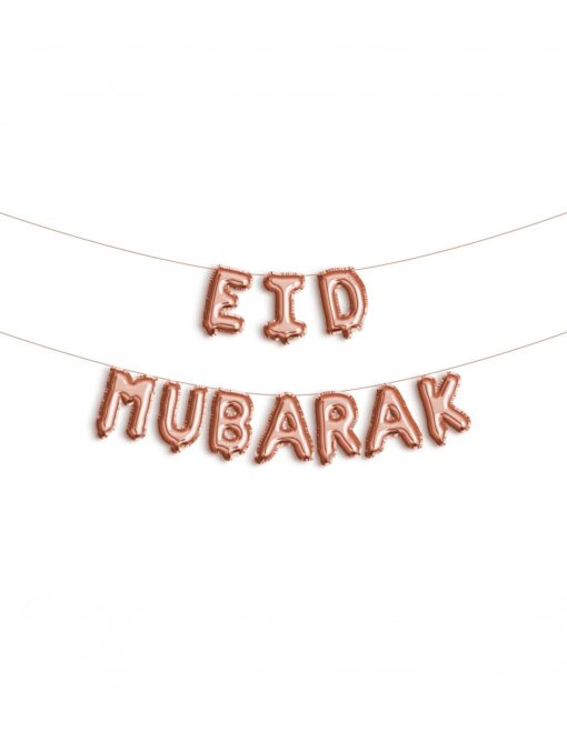 FOLIE BALLON Eid mubarak -Rose Gold-