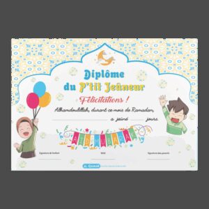 Le Diplôme Du P'tit Jeûneur