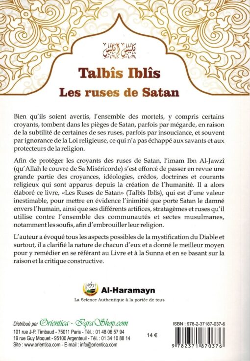 Talbis iblis les ruses de satan