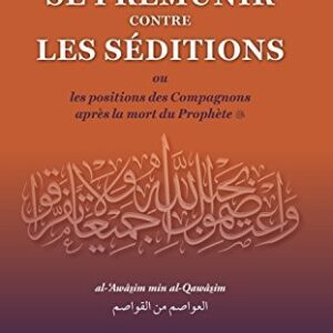 SE PREMUNIR CONTRE LES SEDITIONS