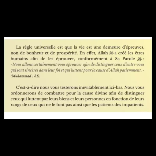L'épreuve du Bien et du Mal - Cheikh Raslan - Bilingue (Français/Arabe) – Image 2
