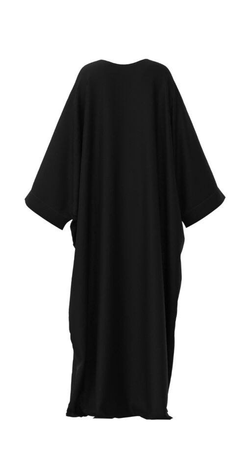 Abaya soie de Medine noir