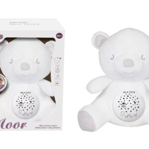 Doudou ourson blanc NOOR