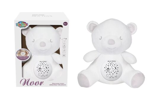 Doudou ourson blanc NOOR