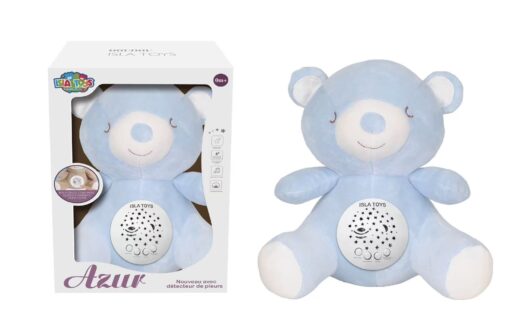 Doudou ourson bleu AZUR