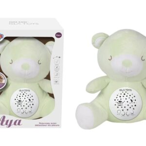 Doudou ourson vert eau AYA