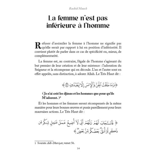 En l'honneur de nos soeurs : Dignité de la femme en islam - Rachid Maach – Image 3