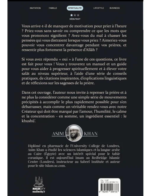 Donne vie à ta prière : Élever sa salât au niveau supérieur - Asim Khan – Image 2