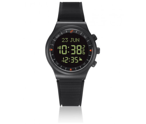 Montre prière Sport noire : horaire de prière – Image 3