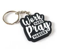 Work Hard Pray Harder - Porte Clés