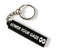 Lower Your Gaze - Porte Clés