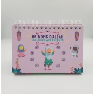 99 noms d'Allah expliqués aux enfants - Calendrier Rose - Tabari