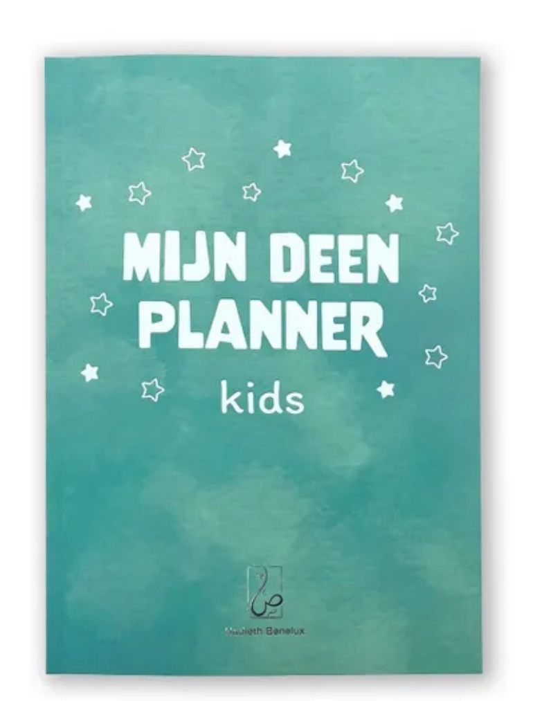 Mijn Deen Planner Kids Groen
