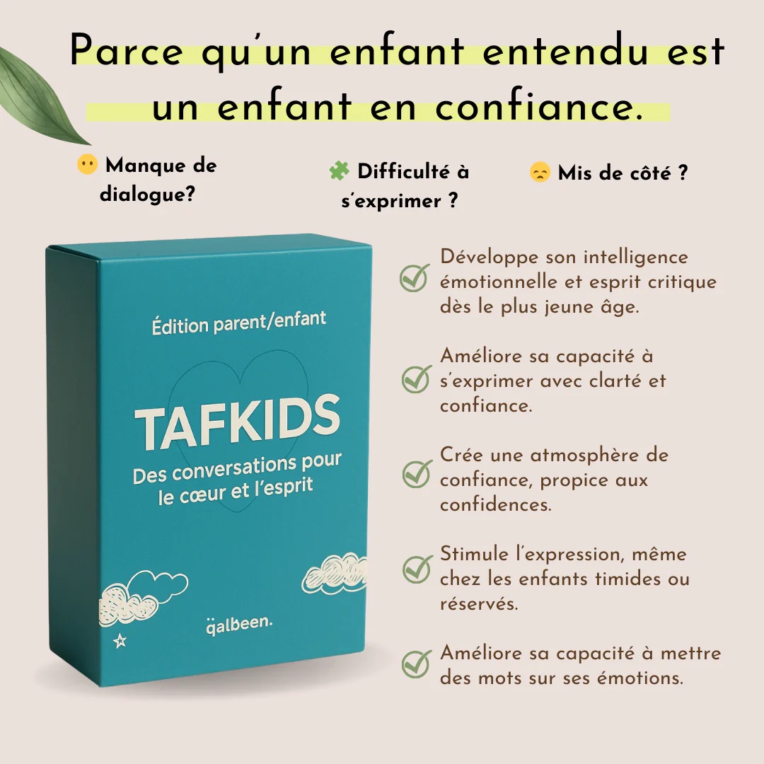 Jeu De Cartes TAFKIDS (7 Ans Et +) – Image 3