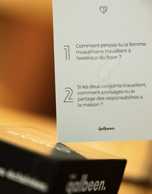Jeu De Cartes Qadar : Conversations Pré-Mariage (Mouqabala) Pour Futurs Époux – Image 2