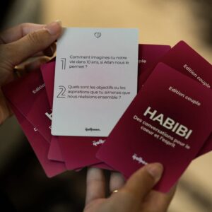 Jeu De Cartes Habibi : Des Conversations Pour L'esprit Et Le Cœur Pour Couple Musulman