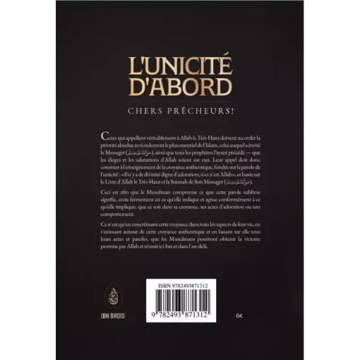L'unicité d'abord, Chers prêcheurs – Image 2