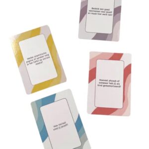 Alternative view of Islamitische familie gesprekskaarten