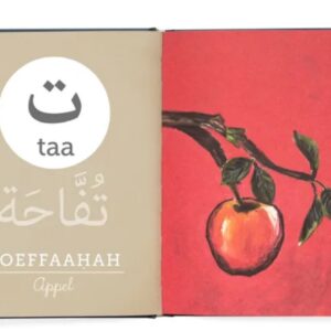 Alternative view of Alif Ba het Arabische alfabet