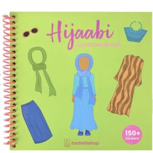 Alternative view of Hijaabi aankleedboek groen