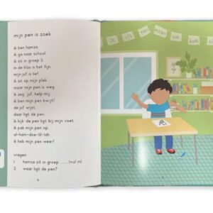 Alternative view of Ik lees top met Sara en Hamza