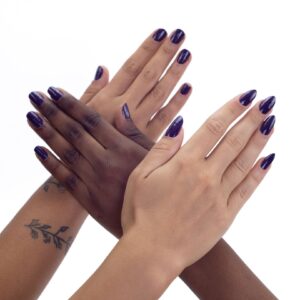 Alternative view of Vernis à ongles respirant MineVital - Violet foncé