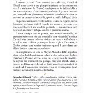 Alternative view of L’esprit du Tawhid