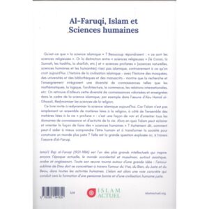 Alternative view of Al-Faruqi, Islam et sciences humaines