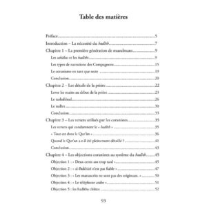 Alternative view of La nécessité du Hadith