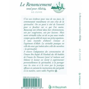 Alternative view of Le renoncement total pour Allah (Az-Zuhd)