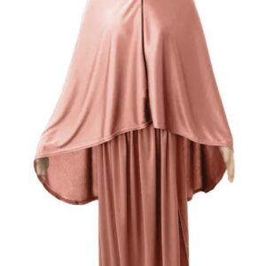 Alternative view of Ensemble prière 2 pièces Misty rose