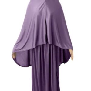 Ensemble prière 2 pièces mauve