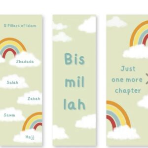 Marque page/ Boekenleggers 5 pillars