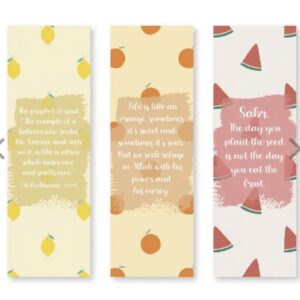 Alternative view of Marque page/ Boekenleggers Fruits