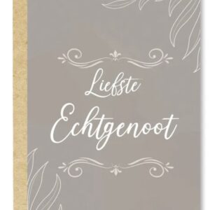 Alternative view of Carte postale/ Liefste Echtgenoot wenskaart
