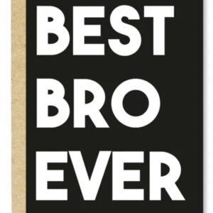 Alternative view of Carte postale/ Best bro ever Alhamdoulillah wenskaart