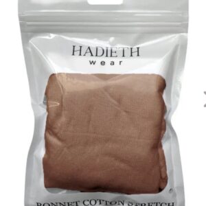 Alternative view of Bonnet Cotton/ Onderkapje katoen stretch Camel