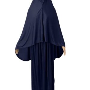 Ensemble prière 2 pièces bleu marine