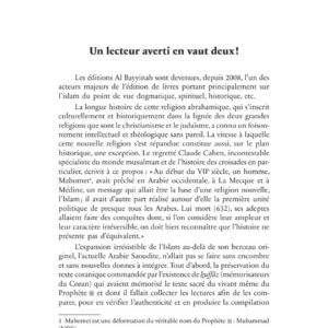 Alternative view of Histoire des lectures du Coran