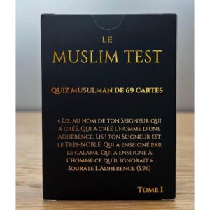 Alternative view of Le Muslim Test
