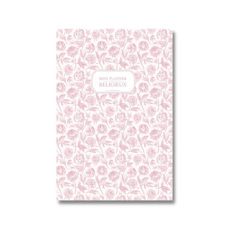 Mon planner religieux (rose)