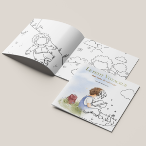 Alternative view of Le Petit Voyageur – Mon livre de coloriage