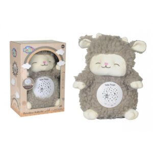 Doudou Kabchi mouton taupe - veilleuse Coranique - IslaToys