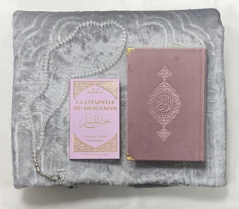 Pack cadeau – Mauve/Rose & Gris