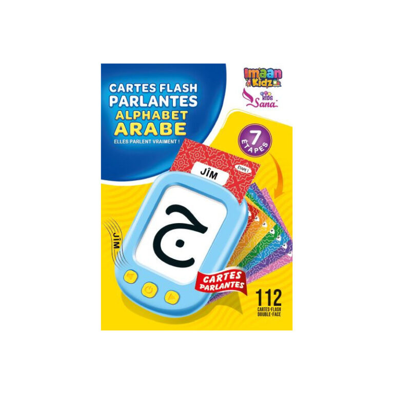 Cartes Flash Parlantes Alphabet Arabe – Apprendre à lire l&rsquo;arabe ludiquement