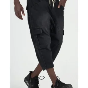 Alternative view of Pantacourt cargo jean qabail