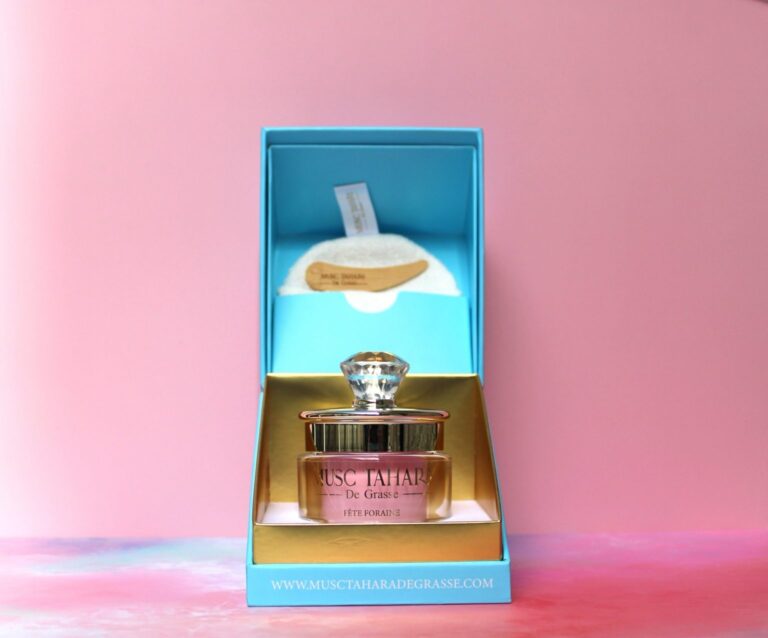 Coffret d’Exception Musc Tahara PUR Barbe à Papa en EXTRAIT DE PARFUM 30 Gr