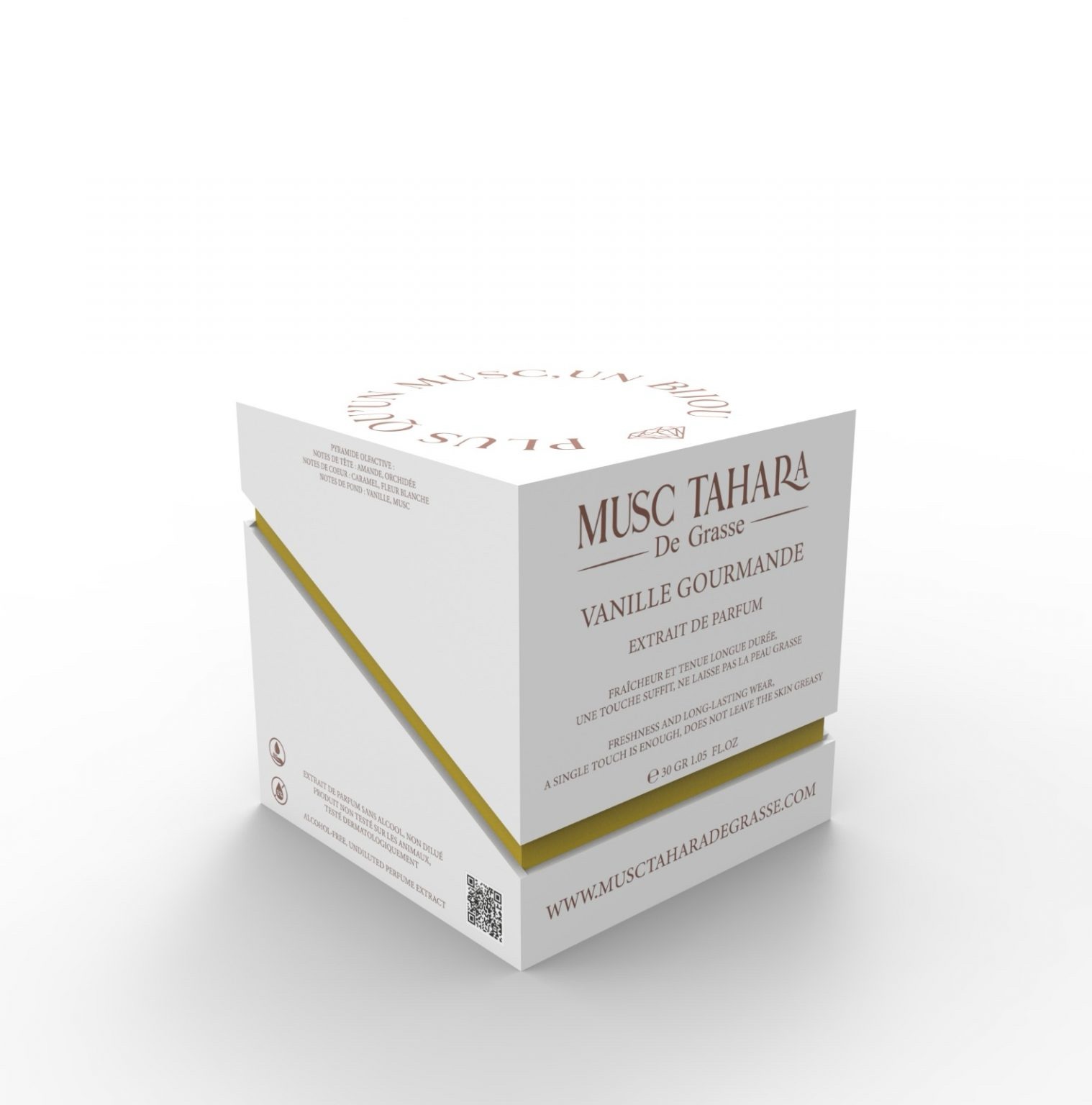 Musc Tahara PUR - Vanille Gourmande - EXTRAIT DE PARFUM (30 Gr) – Image 3