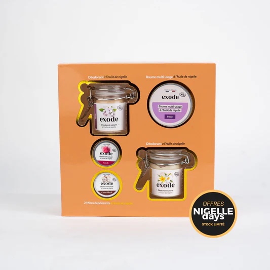 Exode – Coffret Baume – Nigelle Days