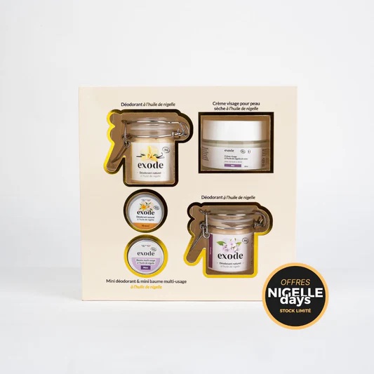 Exode – Coffret Crème – Peau normale à sèche